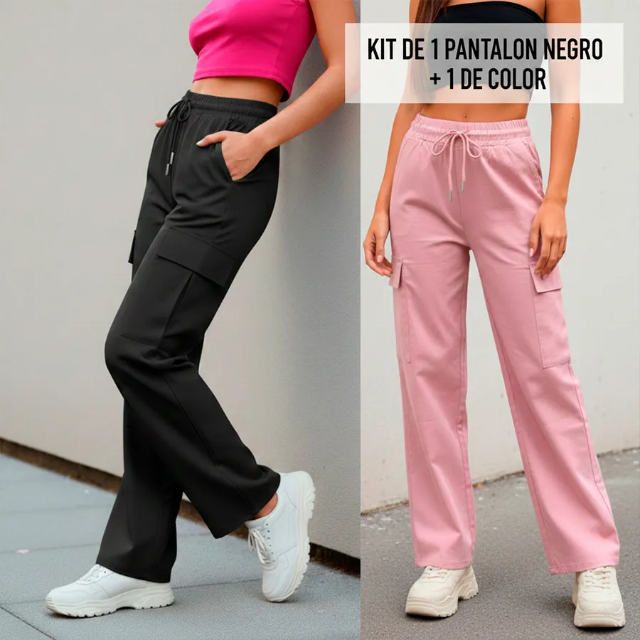3364 KIT DE 2 PANTALONES 8601